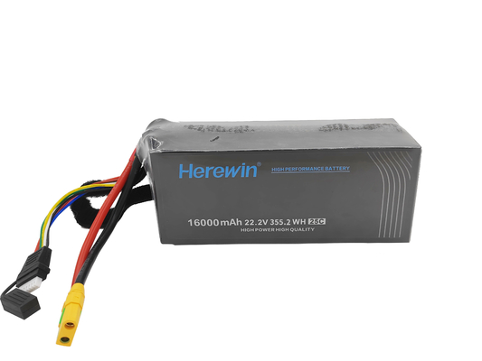 Купить Здесь 22.2В 6s 16000mah Липо аккумулятор мягкий пакет дронов аккумулятор 2.08 кг Производство в сети