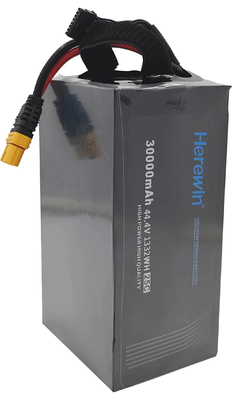 Купить Картографирование и геодезирование 12S 30000mAh 25C 44.4V LiHv Drone Battery Soft Pack Производство в сети
