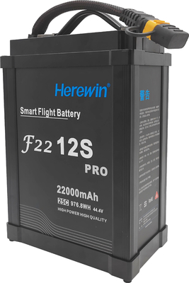 Купить Более длительный срок службы Herewin 12s 22000mah Липо аккумулятор 44.4V 976.8wh 22AH 25C дроновый распылитель Производство в сети