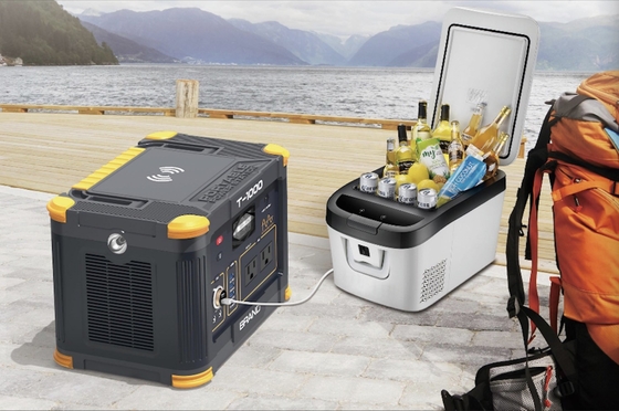Купить 519Wh портативный аккумулятор с выходом AC для кемпинга 500W AC выходная мощность Производство в сети