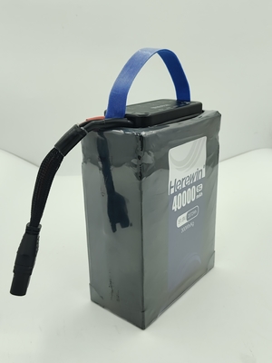 Купить Более длительный срок службы Herewin 14S1P 53.2V 40Ah умный аккумулятор с мягкой батареей Дронный распылитель Липо батарея Производство в сети
