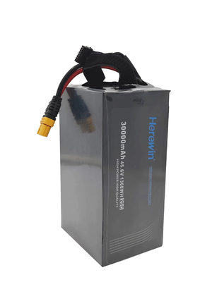 Soft Pack Herewin 12S 45.6V 30000mAh LiHv Uav Дрон батарея 25C