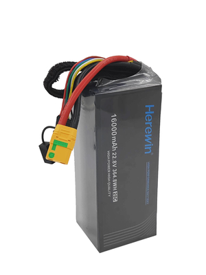 6S1P 16000mAh 22.8V 25C Herewin батареи LiHv беспилотный батарейный пакет для БПЛА