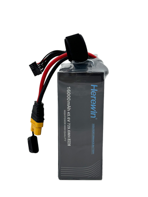 16000mAh 12S 45.6V 25C LiHv Pouch Cell Battery Soft Pack Herewin Батарея беспилотного летательного аппарата