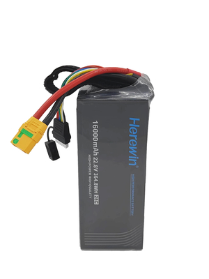 MSDS UN38.3 BIS 6S1P 25C Lipo Drone аккумуляторная батарея 16000mAh 22,8V