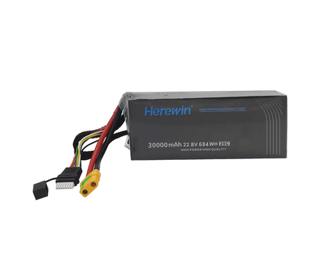 Здесь 30000mAh UAV LiHv Pouch Cell аккумуляторный пакет 6S1P 22.8V