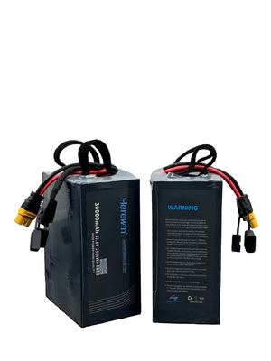 30000mAh Herewin Интеллектуальная батарея 14 S 51,8 V 25C LiPo UAV батарея в мягком пакете