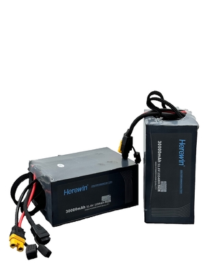 Доставка дронов LiPo 25C Uav Аккумулятор 14S1P 30Ah 51,8V 30000mAh 8kg