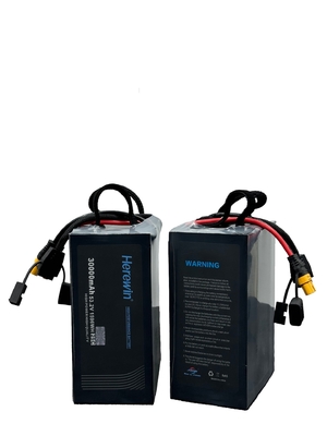 14S 53.2V 25C LiPo Soft Pack Drone аккумуляторный пакет 30000mAh Herewin Uav Липо аккумуляторы