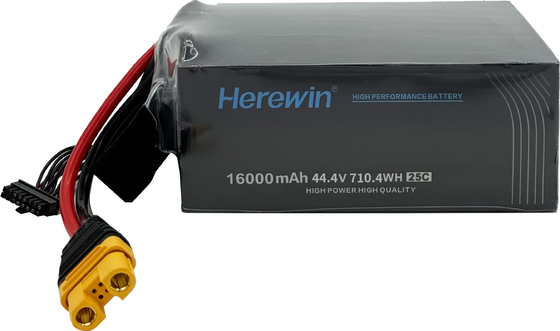 Herewin 12S1P 16000mAh 44.4V 25C Pouch Pack батарея для БПЛА