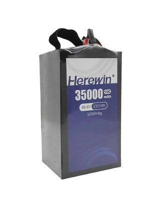 Herewin полутвердый аккумулятор 18S 66.6V 35000mAh надежное качество мягкий пакет батарей