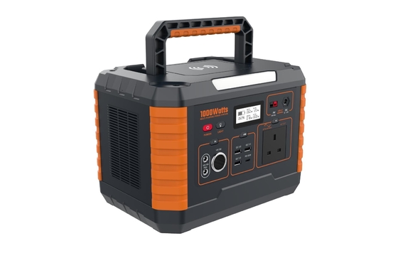 303Wh портативная электростанция на открытом воздухе 3.8kg 60W AC вход и 12-26V / 4A солнечная зарядка
