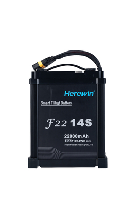 Высокопроизводительная 22000mAh 25C 51.8V Smart 14s Lipo батарея с AS150U розеткой для сельскохозяйственных дронов