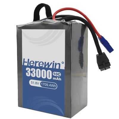 Herewin Semi-Solid State Battery 14S 51.8V 33000mAh для беспилотных летательных аппаратов